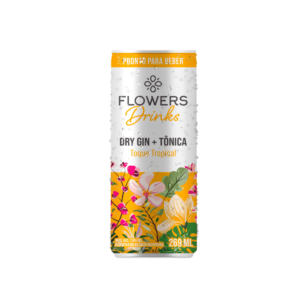 Gin Tônica Flowers Tropical Fardo 6x269ml