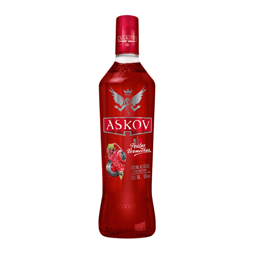 Vodka Askov ReMix Frutas Vermelhas 900ml