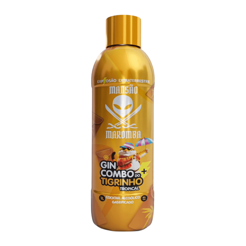 Whisky + Cafeína Tigrinho Tropical Mansão Maromba 1L