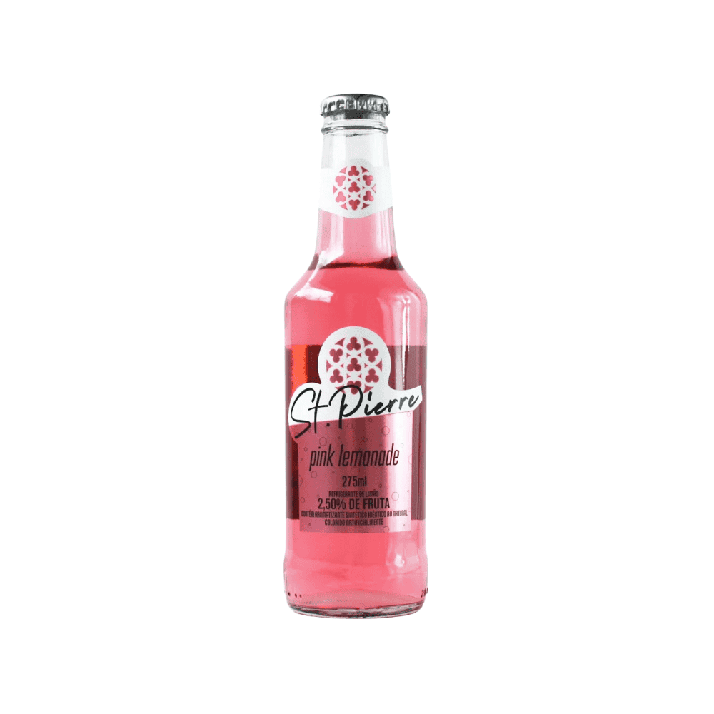 Refrigerante St. Pierre Pink Lemonade Fardo 12x275ml