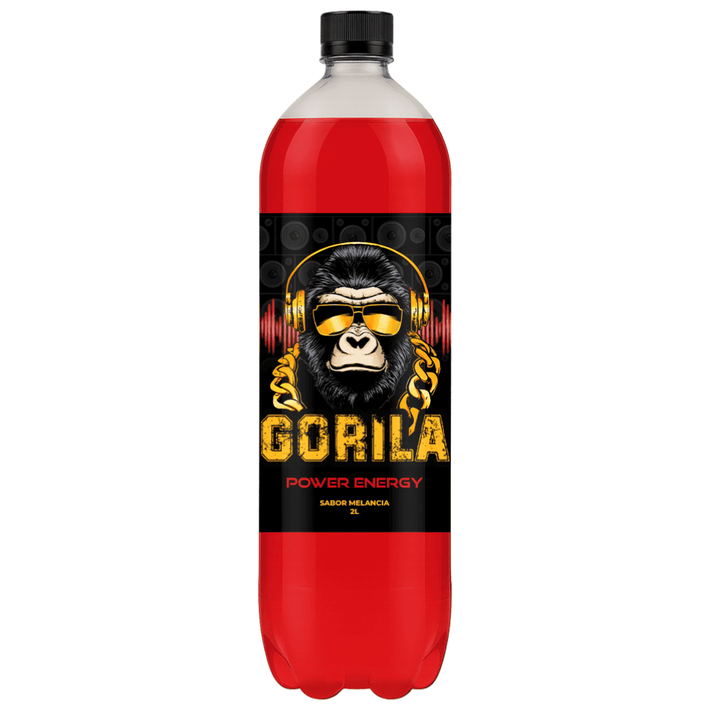 Energético Gorila Melancia Fardo 6x2000ml